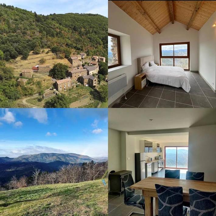 Maison de vacances pour 6 personnes, avec Terrasse et Vue