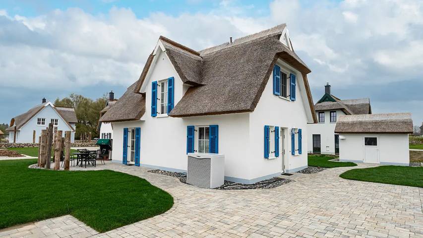 Ferienhaus für 4 Personen, mit Sauna und Garten sowie Terrasse
