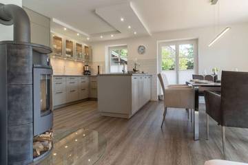 Ferienhaus für 5 Personen, mit Garten und Terrasse sowie Sauna auf Eiderstedt