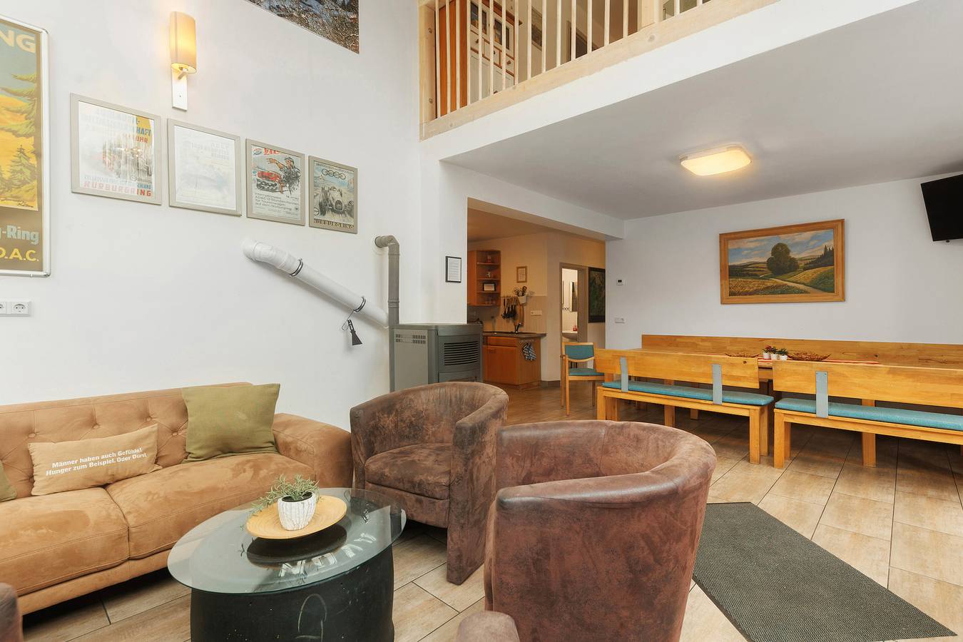 Ferienhaus 'Eifel-Atrium' mit privater Terrasse und Wi-Fi in Zweifelscheid, Eifelkreis Bitburg-Prüm