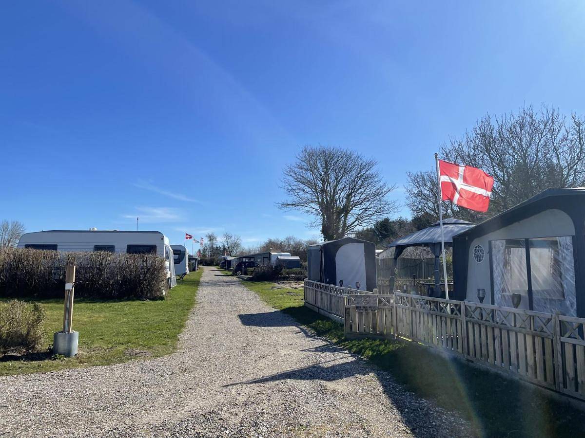 Myrhoj Camping in Limfjord in Nordjütland
