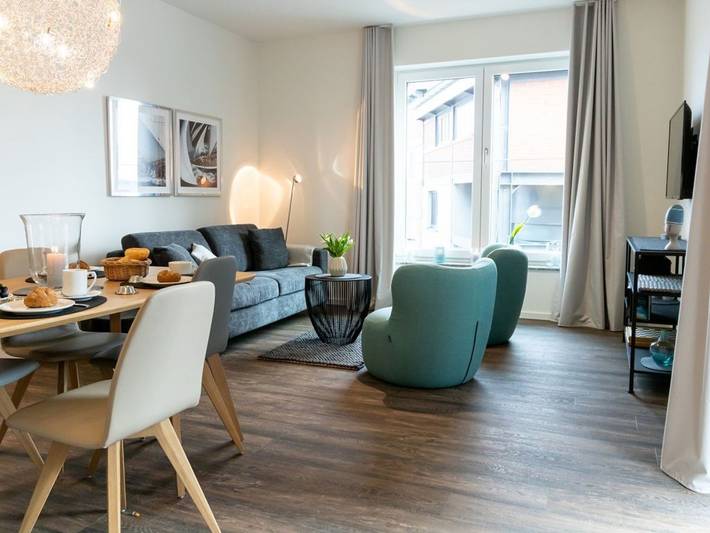 Ferienwohnung für 4 Personen, mit Terrasse in Wismar