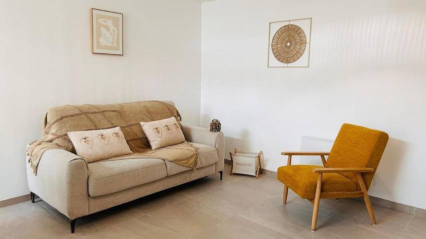 Maison de vacances pour 6 personnes, avec terrasse