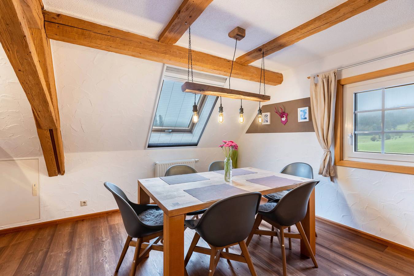 Entire apartment, Apartment 'In the Attic' with Private Terrace, Shared Garden and Wi-Fi in Schwärzenbach, Titisee-Neustadt