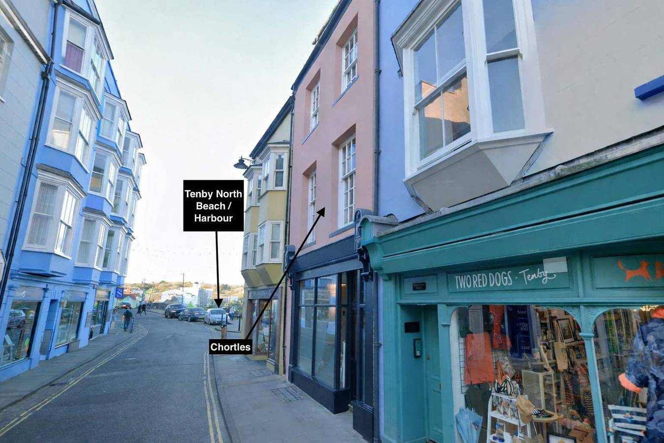 Ganze Wohnung, Harbour Retreat for Two in Tenby - Dog Welcome in Tenby, Pembrokeshire