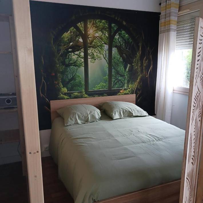 Appartement de vacances pour 2 personnes, avec jardin et vue, animaux acceptés