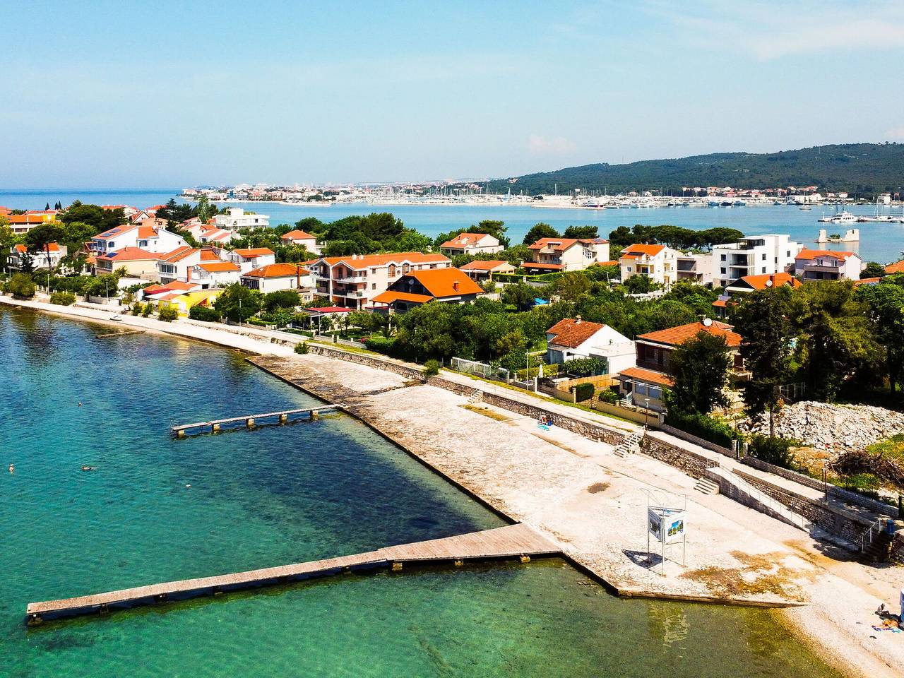 Ganze Wohnung, Zadar Sukošan 131 - Beach Feelings 131.1 in Sukosan, Zadar