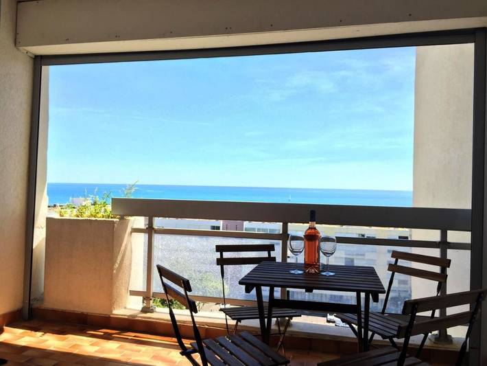Appartement de vacances pour 5 personnes, avec vue et terrasse à Mauguio