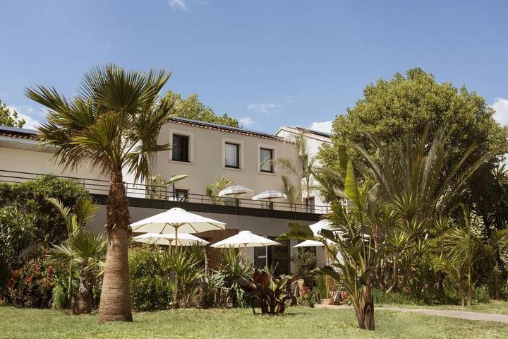 Hôtel pour 2 personnes, avec piscine et jardin