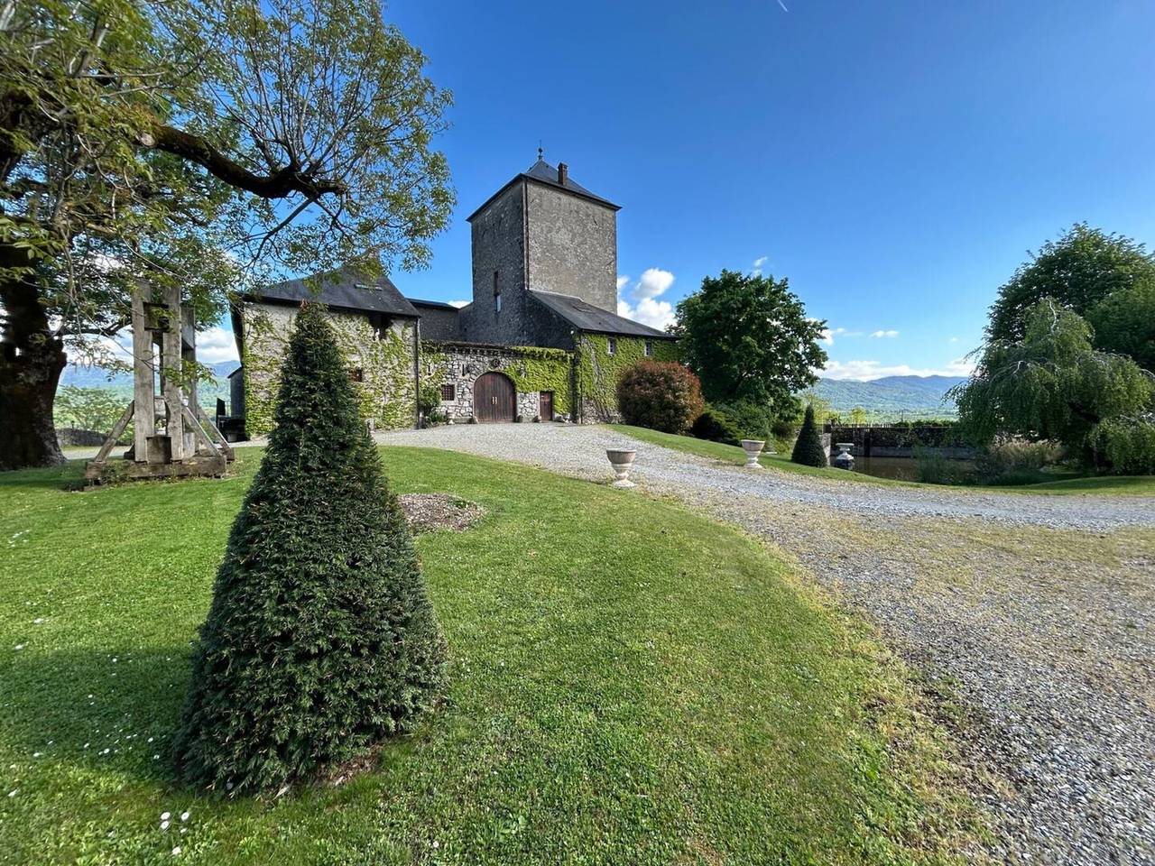 Gästezimmer – Château de la Rive – 2 Personen in Cruet, Chambéry und Umgebung