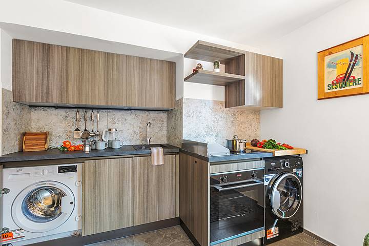 Gîte pour 4 personnes, avec balcon dans Borgata Sestriere - 4