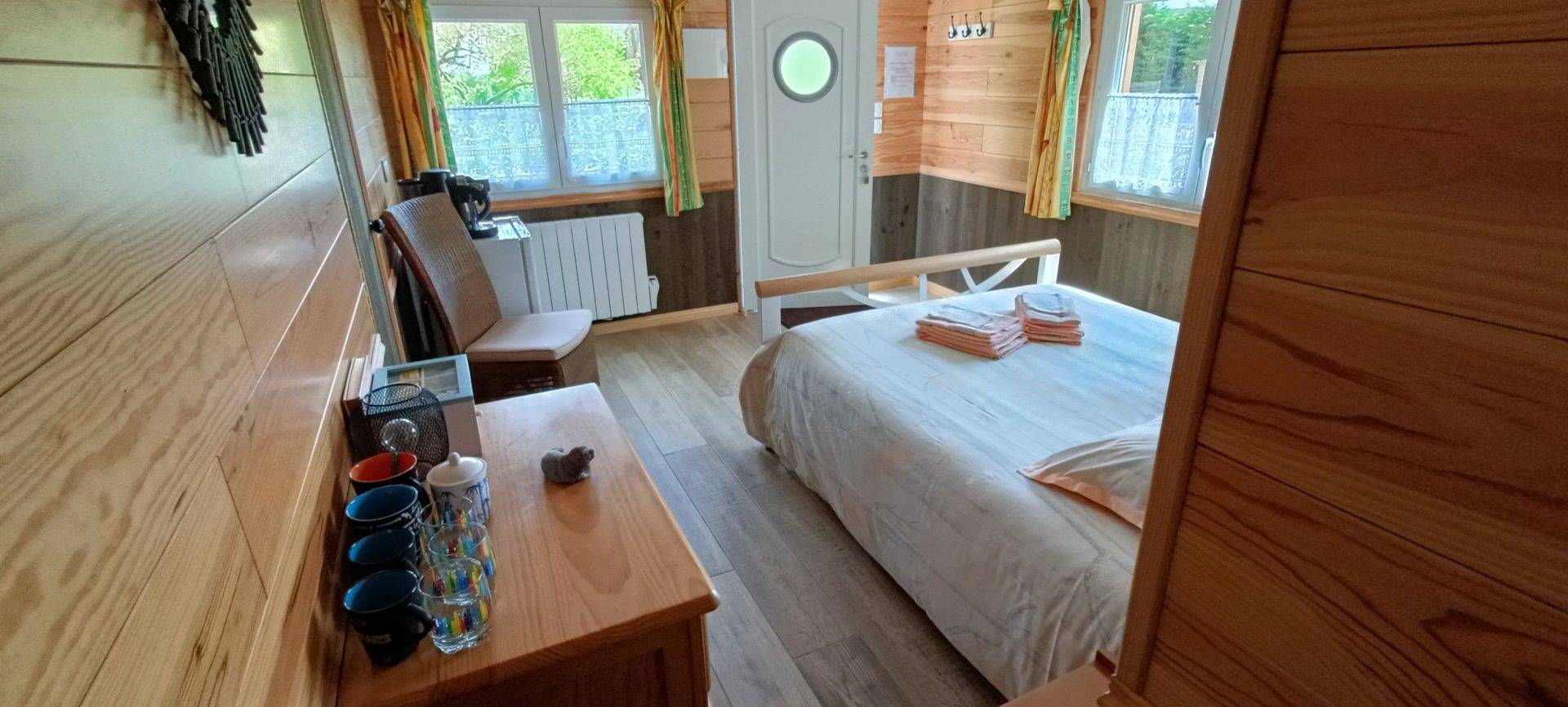 Chalet chambre d'hôtes, 2 chambres, Saint Valery-sur-Somme - Chambre in Saint-Valery-sur-Somme, Région d'Abbeville
