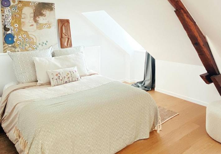 Appartement de vacances pour 6 personnes, avec jardin et vue
