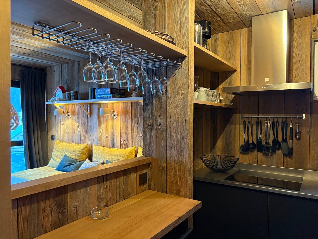 Apartamento entero, Gourette, Apt 6 pers, Admite mascotas, Vista a la pista in Gourette, Eaux-Bonnes