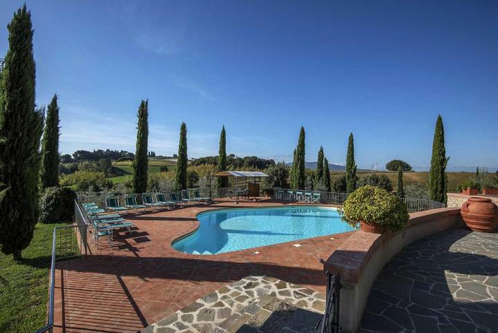 Villa pour 10 personnes, avec vue ainsi que piscine et jardin à Monteriggioni - 2