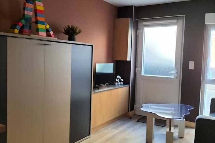 Entire apartment, "p'tit Rousseau" 10min : Gare à Pied/plage en Tram in Le Havre, Le Havre region