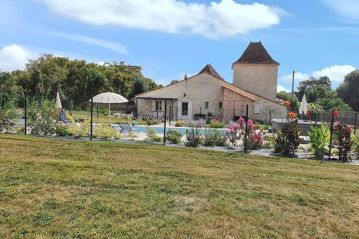 Maison de vacances pour 7 personnes, avec jardin et jacuzzi