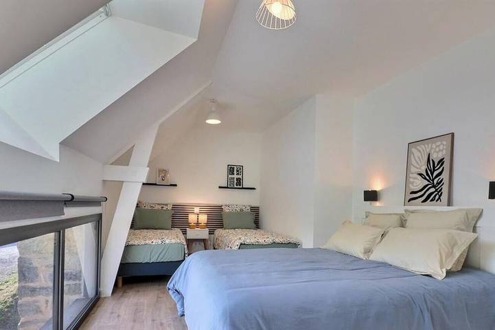 Location de vacances pour 6 personnes, avec terrasse et jardin à Québriac - 4