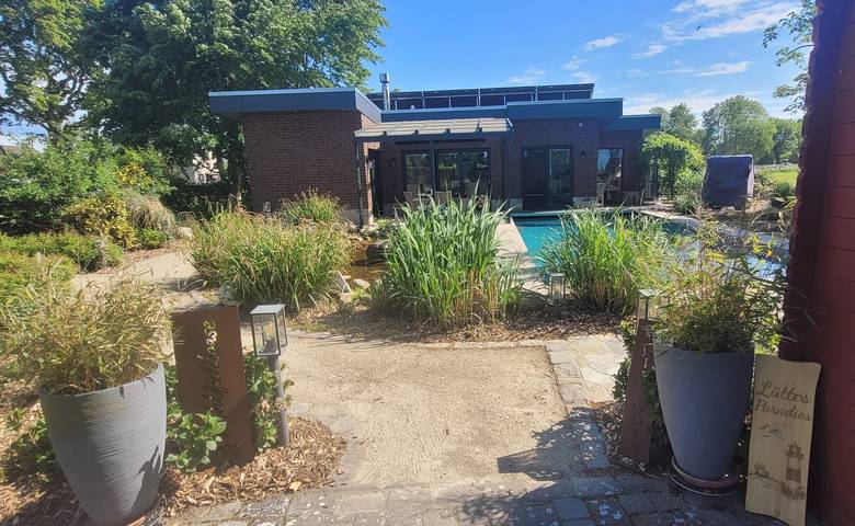 Ferienhaus für 2 Personen, mit Sauna und Terrasse sowie Garten in Elbe-Weser