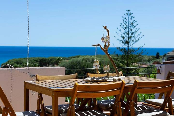 Ferienhaus für 6 Personen, mit Ausblick und Terrasse, mit Haustier - 1