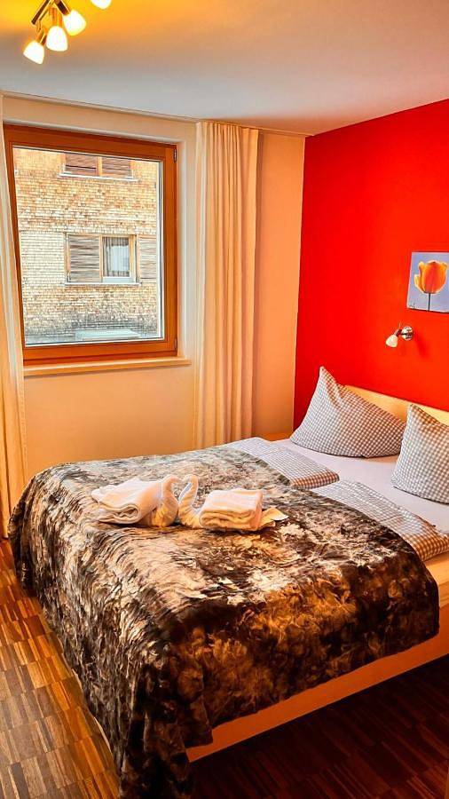 Ferienwohnung für 6 Personen, mit Terrasse und Sauna sowie Ausblick in Warth - 2