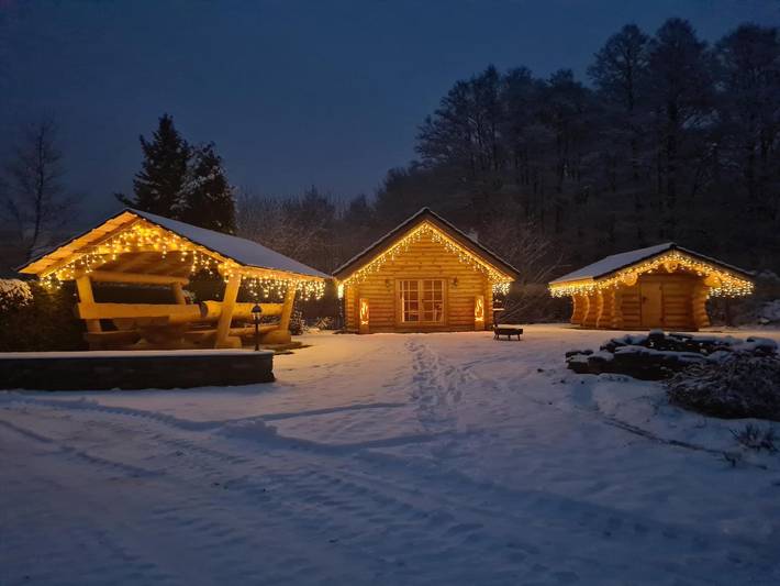 Chalet für 4 Personen, mit Garten und Sauna sowie Whirlpool im Vogtland