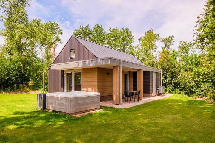 Vakantiepark voor 12 personen, met uitzicht en terras in Drenthe