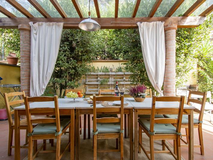 Ferienhaus für 6 Personen, mit Terrasse und Garten in Italienische Riviera - 2