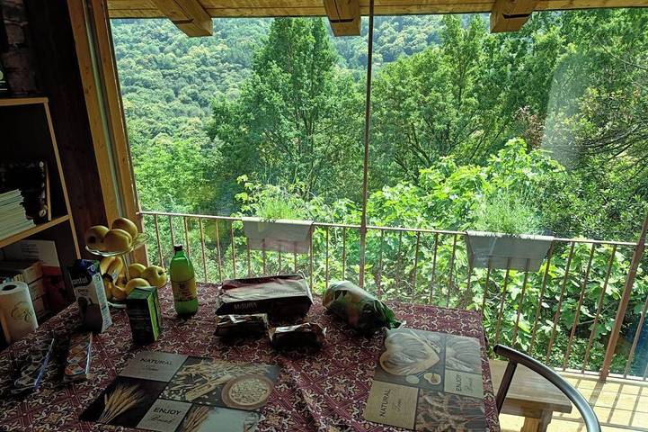 Gîte pour 2 personnes, avec Balcon à Manta