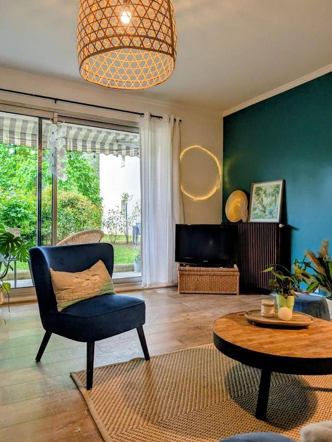 Appartement de vacances pour 4 personnes, avec Terrasse et Jardin