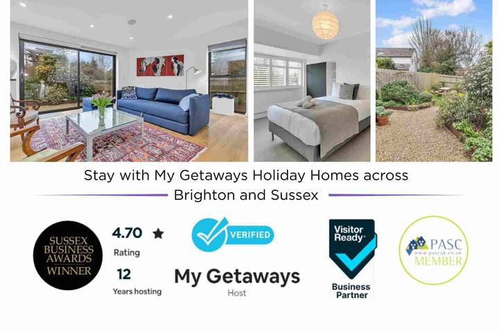 Ferienhaus für 7 Personen mit Garten in Brighton, Sussex