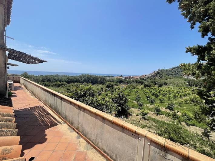 Hel lejlighed, Apartment 'Tenuta Baronale Jò - Sant'elia 4' with Sea View, Shared Terrace in Palizzi, Reggio Calabria Provinsen