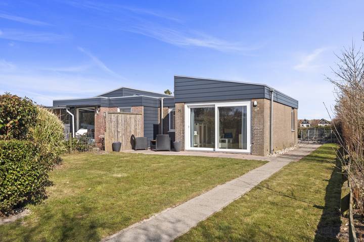 Chalet für 4 Personen, mit Balkon/Terrasse und Terrasse in Callantsoog