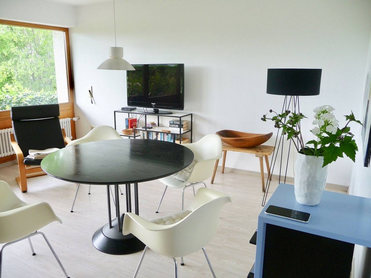 Ganze Wohnung, Ferienwohnung 'Haus Am See' mit Seeblick, Privatterrasse und Wi-Fi in Illmensee, Region Bodensee-Oberschwaben