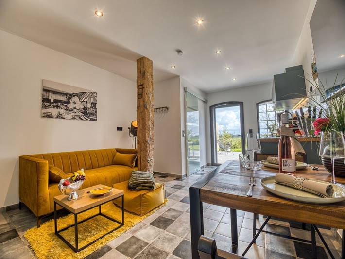 Ferienwohnung für 2 Personen, mit Terrasse und Garten sowie Ausblick in Tating - 2