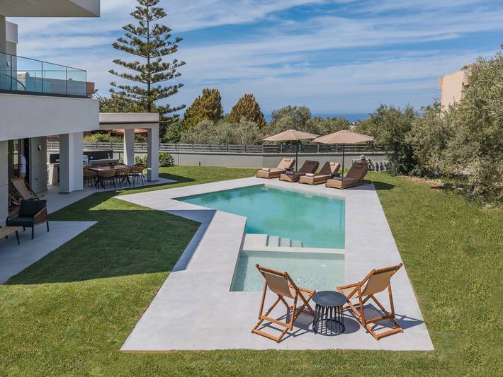 Villa für 8 Personen, mit Garten auf Kreta - 4