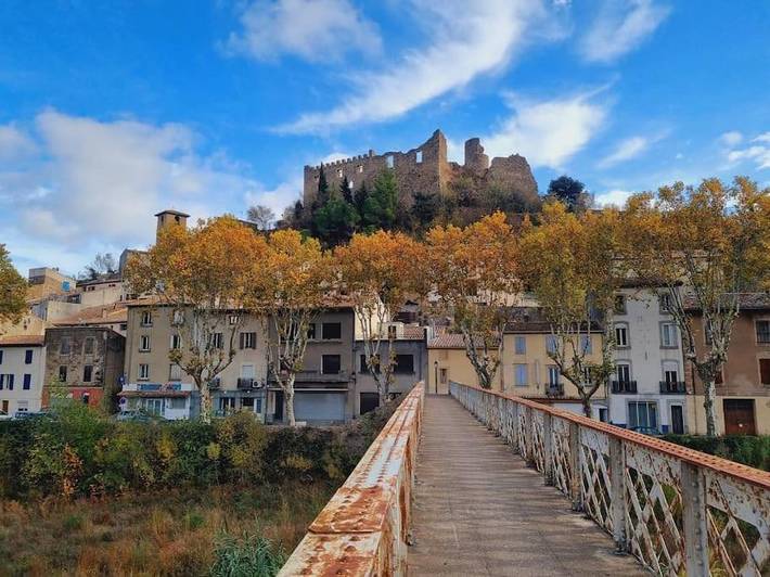 Location de vacances pour 12 personnes, avec vue et terrasse, animaux acceptés à Durban-Corbières - 2