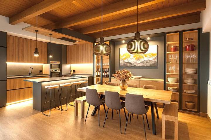 Apartamento de vacaciones para 8 personas, con piscina y vistas - 1