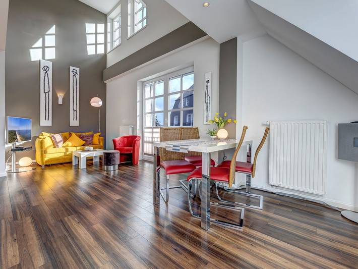 Ferienwohnung für 2 Personen, mit Balkon und Sauna in Benz