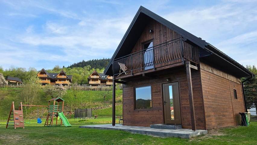 Dom dla 7 osób, z Balkon i Jacuzzi oraz Taras i Ogród w Krościenko nad Dunajcem