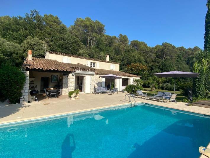 Villa pour 7 personnes, avec vue ainsi que piscine et balcon à Saint-Paul-de-Vence - 3