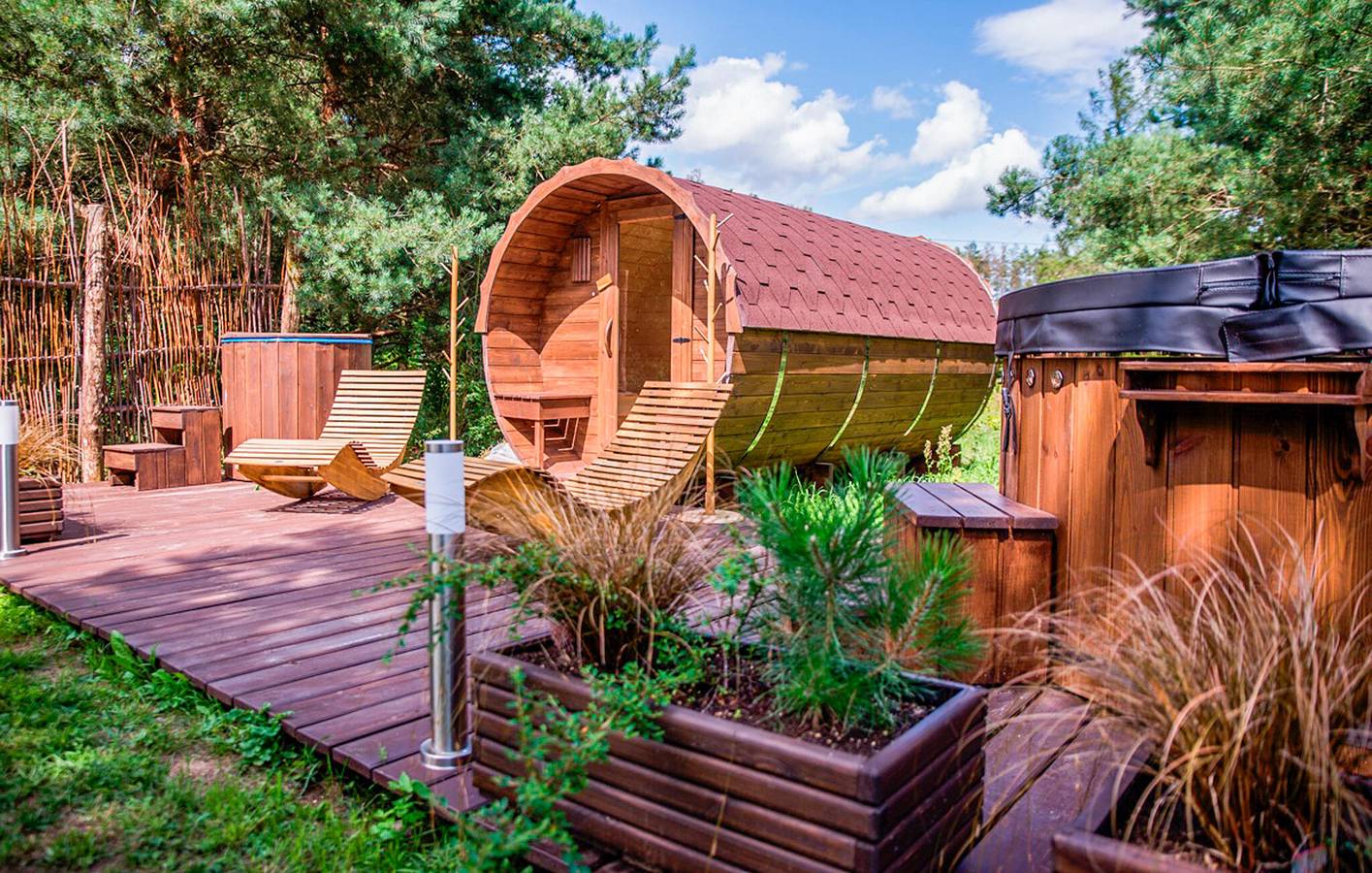 Holiday home for 6 people with sauna in Tuchola Forest