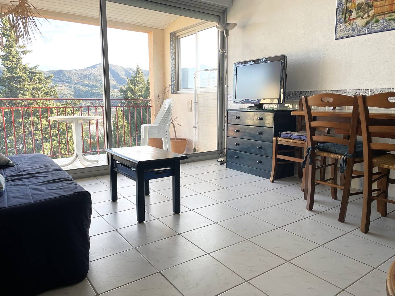 Apartamento entero, Apartamento T2 cerca de la playa con terraza y parking privado in La Côte Vermeille, Banyuls-sur-Mer