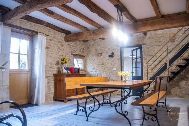 Location de vacances pour 4 personnes, avec jardin, adapté aux familles à Sainte-Hermine