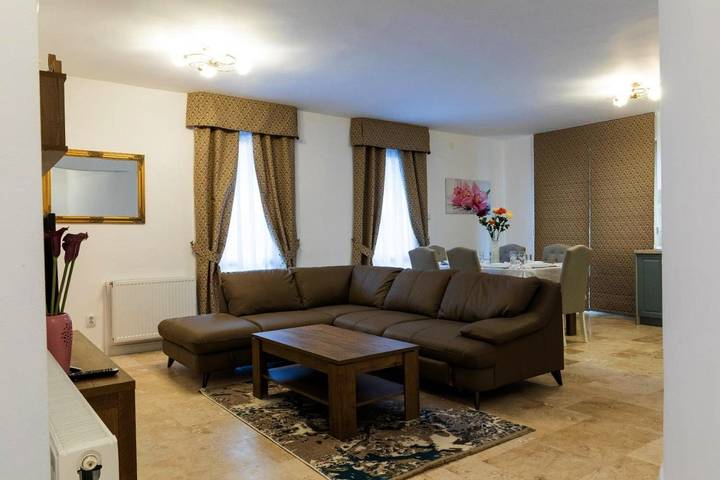 Appartement de vacances pour 6 personnes, avec vue et jardin, adapté aux familles