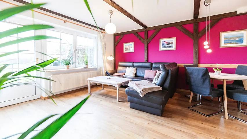 Ferienwohnung für 4 Personen, mit Garten