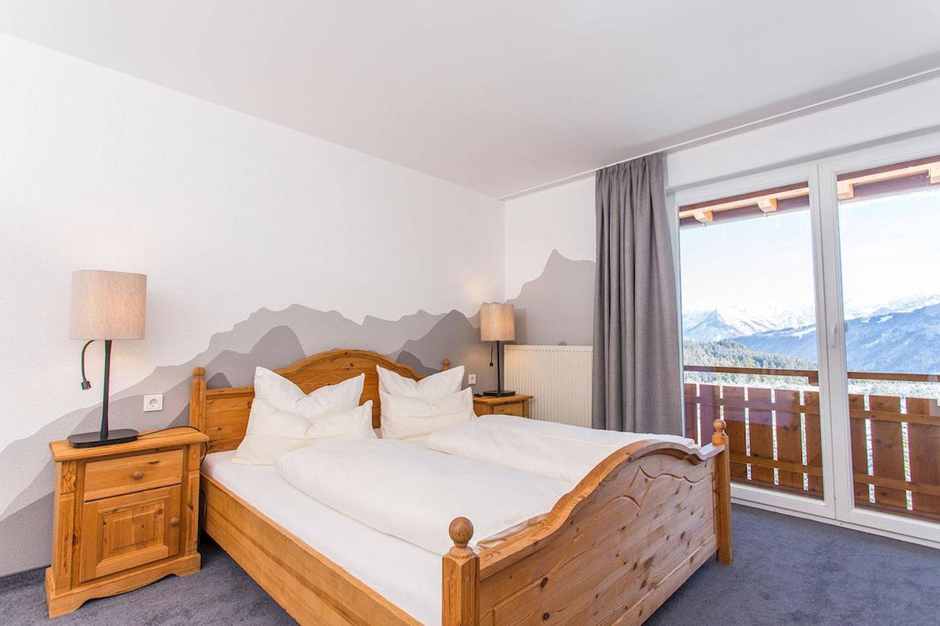 Fellhornblick: Doppelzimmer Nr. 110 in Mittelberg, Kleinwalsertal