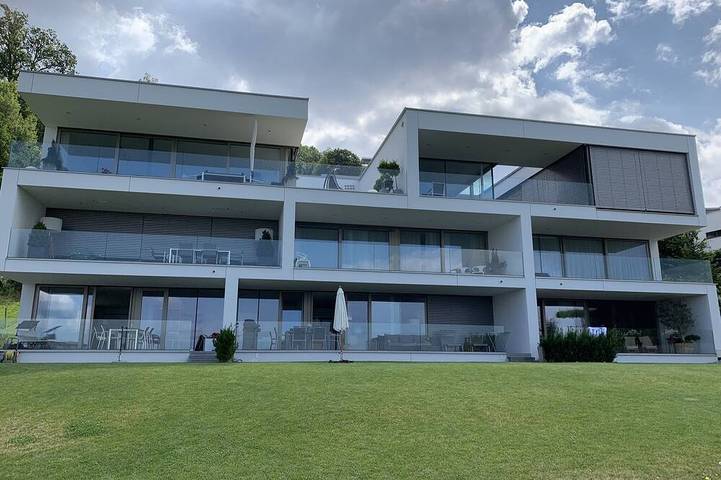 Ferienwohnung für 5 Personen, mit Balkon und Terrasse sowie Garten in Lochau