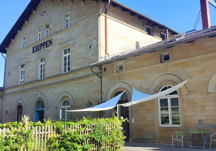 Ferienwohnung für 8 Personen, mit Garten in Krippen