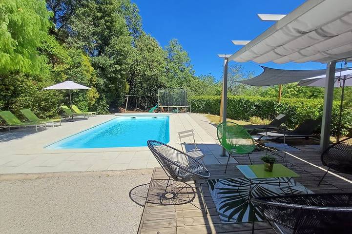 Ferienwohnung für 4 Personen, mit Garten und Pool - 1